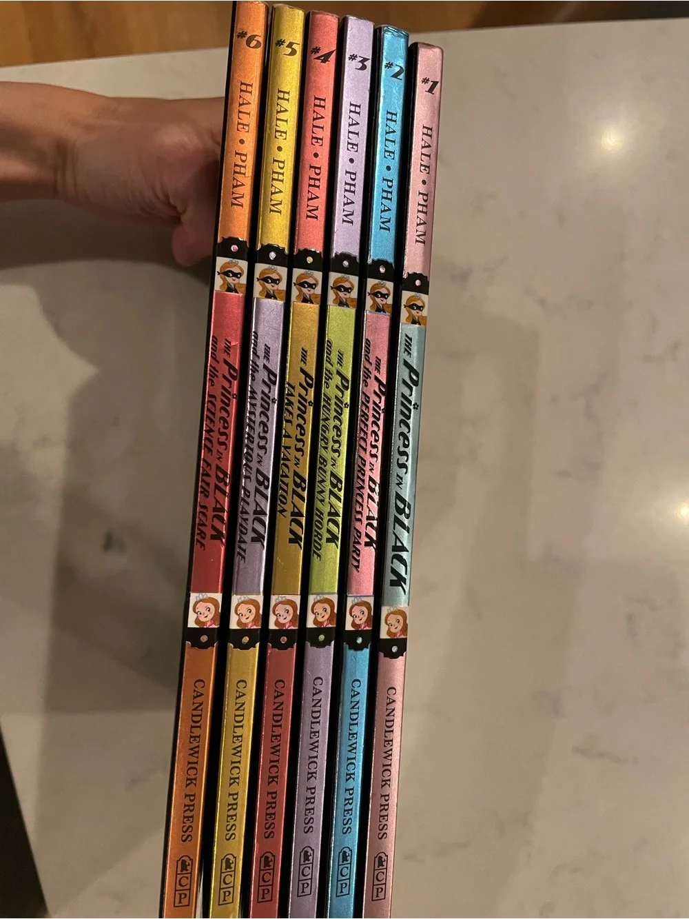 The Princess in Black Kids Book - set of 6
